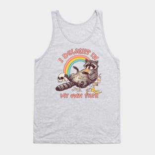 I Delight In My Own Filth Tank Top